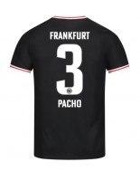 Eintracht Frankfurt Willian Pacho #3 Vieraspaita 2023-24 Lyhythihainen